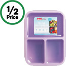 Dcor-Go-Triple-Split-Bento-Lunch-Box-14-Litre-Assorted Sale