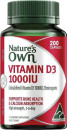 Natures-Own-Vitamin-D3-1000IU-200-Capsules Sale