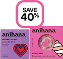Save-40-on-Anihana-Shower-Steamer-Bath-Bomb-Ranges Sale
