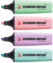 Stabilo-Boss-Highlighter-Pastel-4-Pack Sale