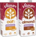 Vitasoy-Unsweetened-Oat-or-Almond-Milk-1-Litre Sale