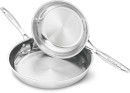 Scanpan-2pc-Impact-Stainless-Steel-Frypan-Set-2028cm Sale