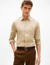 Tommy-Hilfiger-Pigment-Dyed-Linen-Shirt-Beige Sale