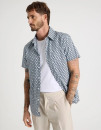 Basque-Shirt-Blue-Geometric-Print Sale