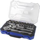 Garage-Tough-12-Dr-Metric-Socket-Set-CRV-21-Pieces Sale