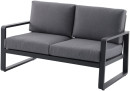 Mimosa-Cordoba-Aluminium-2-Seater-Lounge-Charcoal Sale