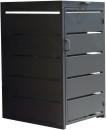 Eden-240L-Metal-Single-Wheelie-Bin-Cover-Black Sale