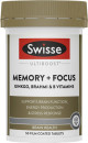 Swisse-Memory-Focus-50-Tablets Sale