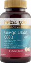 Herbs-Of-Gold-Ginkgo-Biloba-6000-60-Capsules Sale