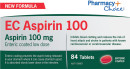Pharmacy-Choice-EC-Aspirin-100-84-Tablets Sale