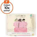 Cottons-Organic-Ultra-Thin-Super-Pads-Pk-12 Sale