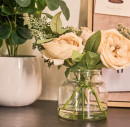 Otto-Roses-Hydrangeas-in-Glass-Vase Sale