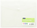 JBurrows-A4-Button-Document-Wallet-Clear Sale