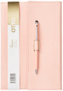 Otto-A5-Tri-Fold-Notebook-with-Pen-192-Pages-Pink Sale