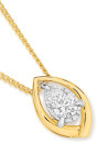 Alora-9ct-Two-Tone-Gold-Solitaire-Lab-Grown-Diamond-Marquise-Shape-Pendant Sale