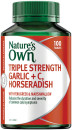 Natures-Own-Triple-Strength-Garlic-C-Horseradish-100-Tablets Sale
