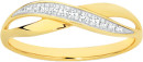 9ct-Gold-Diamond-Crossover-Ring Sale