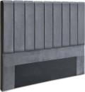 Artiss-Velvet-Double-Bed-Headboard-in-Grey Sale