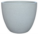 Northcote-Pottery-Precinct-Lite-45cm-Terrazzolook-Egg-Pot-in-White Sale