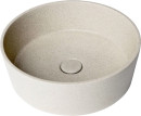 New-Form-Concreting-Dune-Round-Concrete-Vessel-Basin-in-Sandy-Cream Sale