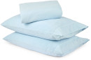 Stonewashed-Cotton-Sheet-Set-King-Bed-Blue Sale