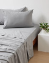 250-Thread-Count-Cotton-Rich-Standard-Pillowcase-Light-Grey Sale