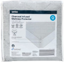 Charcoal-Infused-Mattress-Protector-Queen-Bed-Grey Sale