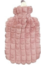 OXX-Essentials-2L-Hot-Water-Bottle-with-Pink-Grid-Plush-Cover Sale