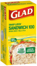 Glad-Snap-Lock-Resealable-Sandwich-Bags-100-Pack Sale