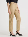 Basque-Compact-Sateen-Pant-Stone Sale