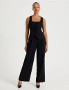 Blaq-Pleat-Front-Wide-Leg-Pant-Black Sale
