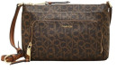 Calvin-Klein-Hayden-Crossbody-Brown-Monogram Sale