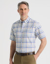 Gazman-Casual-Slub-Check-Shirt Sale