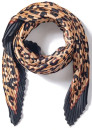 Gregory-Ladner-Pleated-Neckerchief-Animal-Print Sale