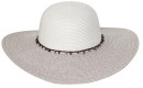 Rigon-Monica-Capeline-Summer-Hat-Ivory-and-Mix-Camel Sale