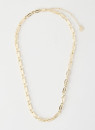 Basque-Oval-Chain-Link-Necklace-Gold Sale