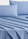 Sheridan-Bayley-Washed-Percale-40cm-Sheet-Set-Cornflower Sale