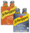 Schweppes-Mixers-Soft-Drink-or-Mineral-Water-4x300mL Sale