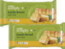 Coles-Simply-Garlic-Bread-Twin-Pack-450g Sale