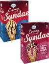 Bulla-Creamy-Classics-Ice-Cream-Sundae-Cones-4-Pack-580mL Sale