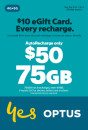 Optus-50-AutoRecharge-Only-Prepaid-SIM Sale