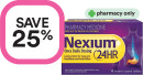 Save-25-on-Selected-Nexium-Products Sale