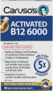 Carusos-Natural-Health-Activated-B12-6000-60-Tablets Sale