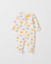 Baby-Organic-Cotton-Zip-Coverall-Fun-Day-Gardenia Sale