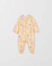 Baby-Organic-Cotton-Zip-Coverall-Floral-Lemon-Icing Sale