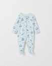 Baby-Organic-Cotton-Zip-Coverall-Nautical-Blue Sale
