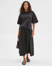 Australian-Cotton-Heavyweight-Oversized-Boxy-Tee-Black Sale