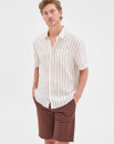 Australian-Cotton-Slim-Chino-Shorts-Chocolate Sale