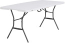 Lifetime-Light-Commercial-6-Foot-Bi-fold-Table-White Sale