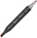 Born-Dual-Tip-Artist-Marker-Deep-Red Sale